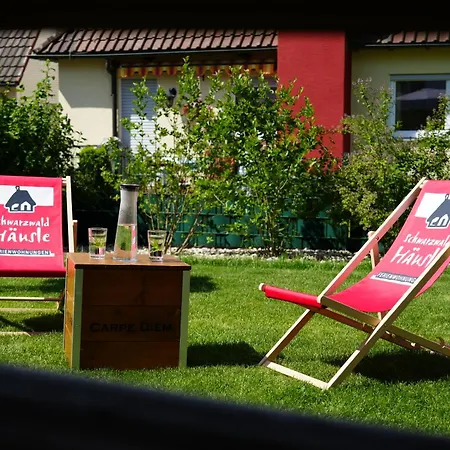 Gartenblick Im Schwarzwaldhaeusle *